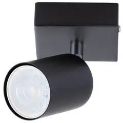 BYP - Barra 1 luz GU10 Silo negro mate