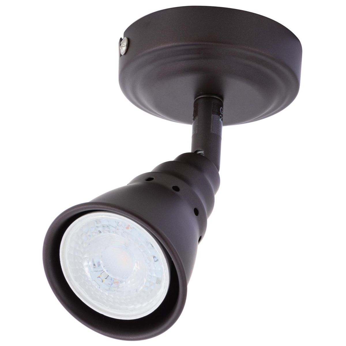 BP ILUMINACION - Apliqué Terra 1 Luz Metal Café