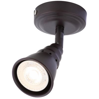 Imagen 2 del producto Apliqué Terra 1 Luz Metal Café