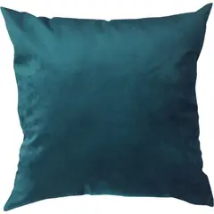 PALERMO - Cojín velvet turquesa 40x40cm