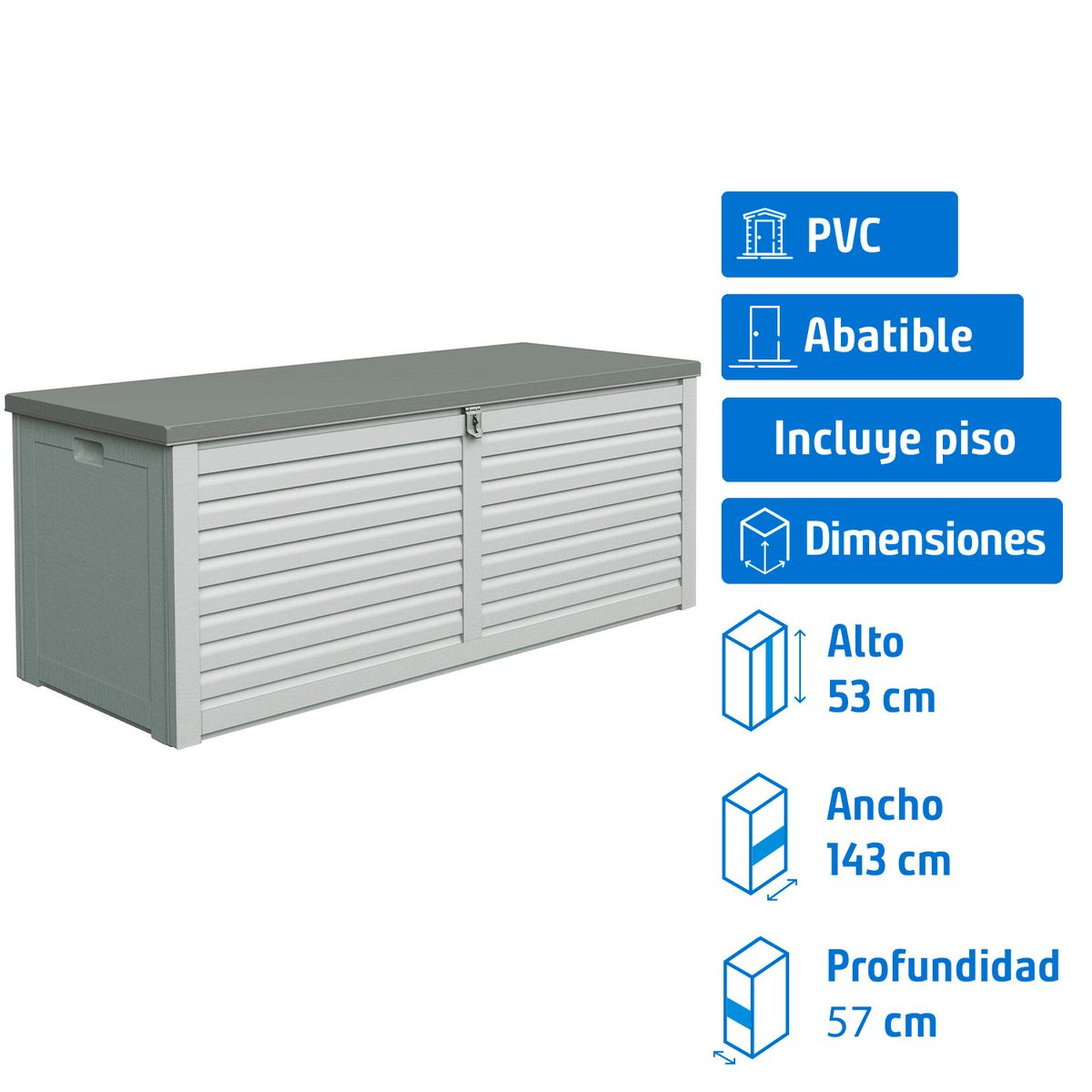 NORTHWEST - Organizador plástico 390L