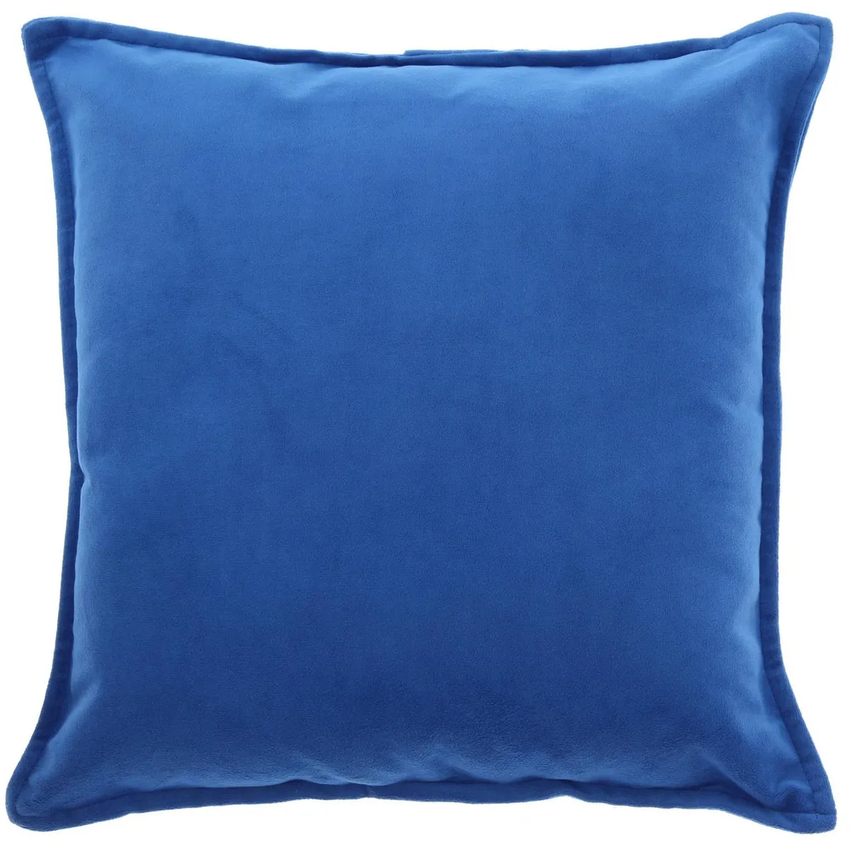 ATMOSPHERA HOME - Cojín liso azul rey 40x40 cm