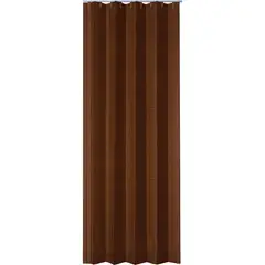 TERMOSOLE - Puerta plegable mdf color marrón 120x200 cm