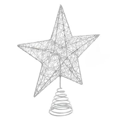 Tope estrella glitter 25 cm