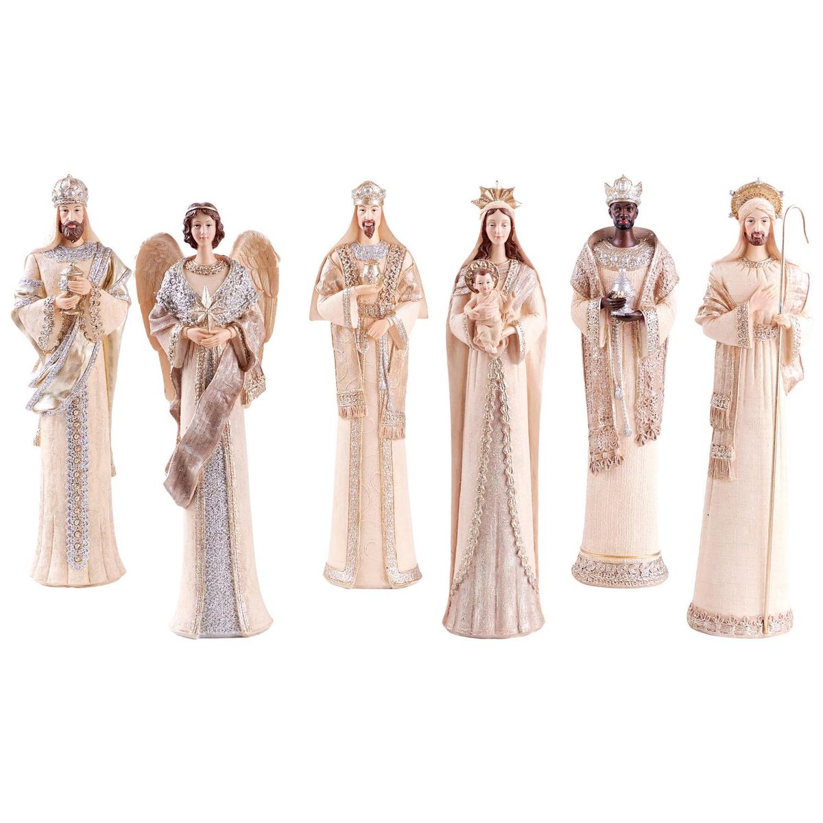 DEAR SANTA - Pesebre 6 piezas 37 cm