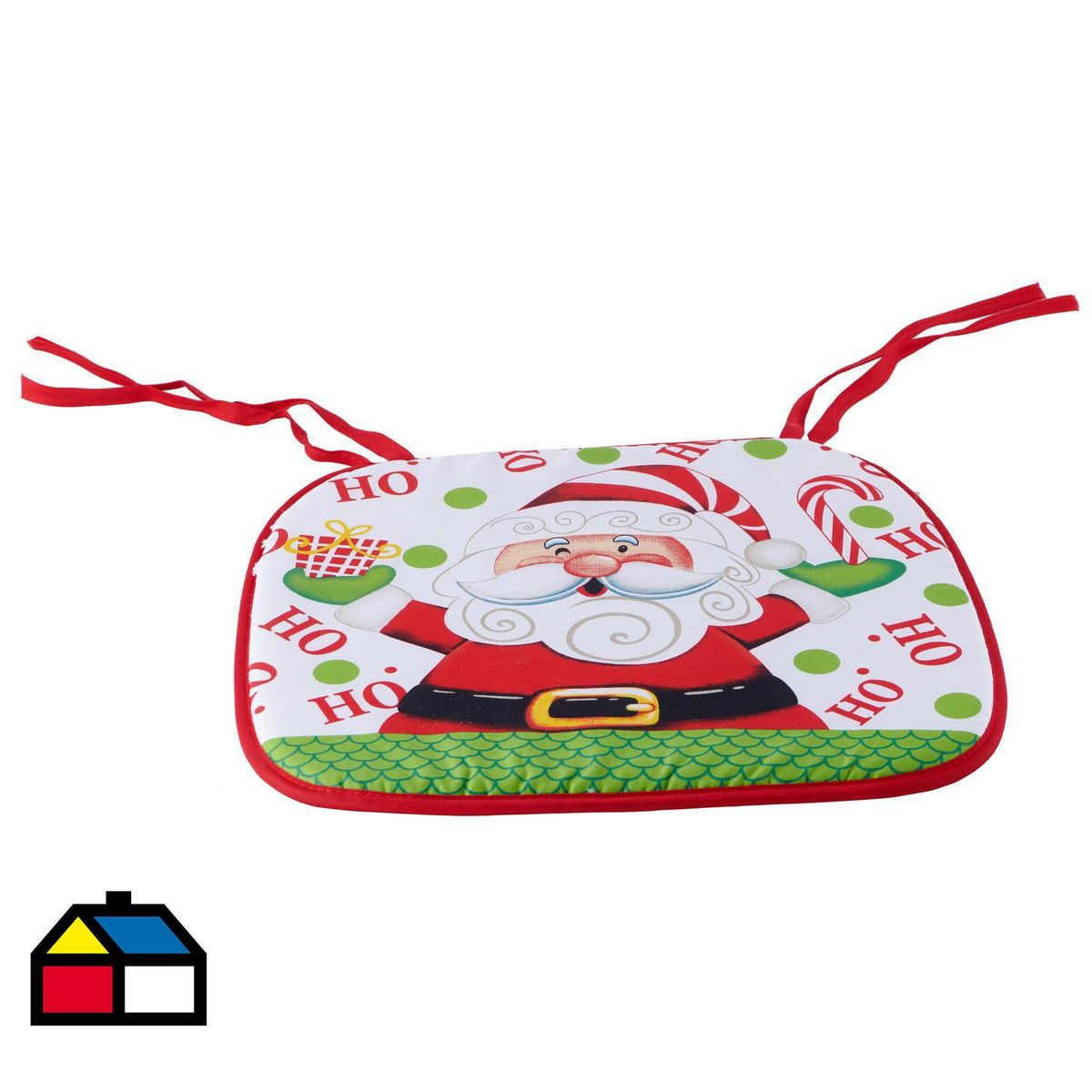 DEAR SANTA - Set 4 cojines silla 38X33 cm navidad