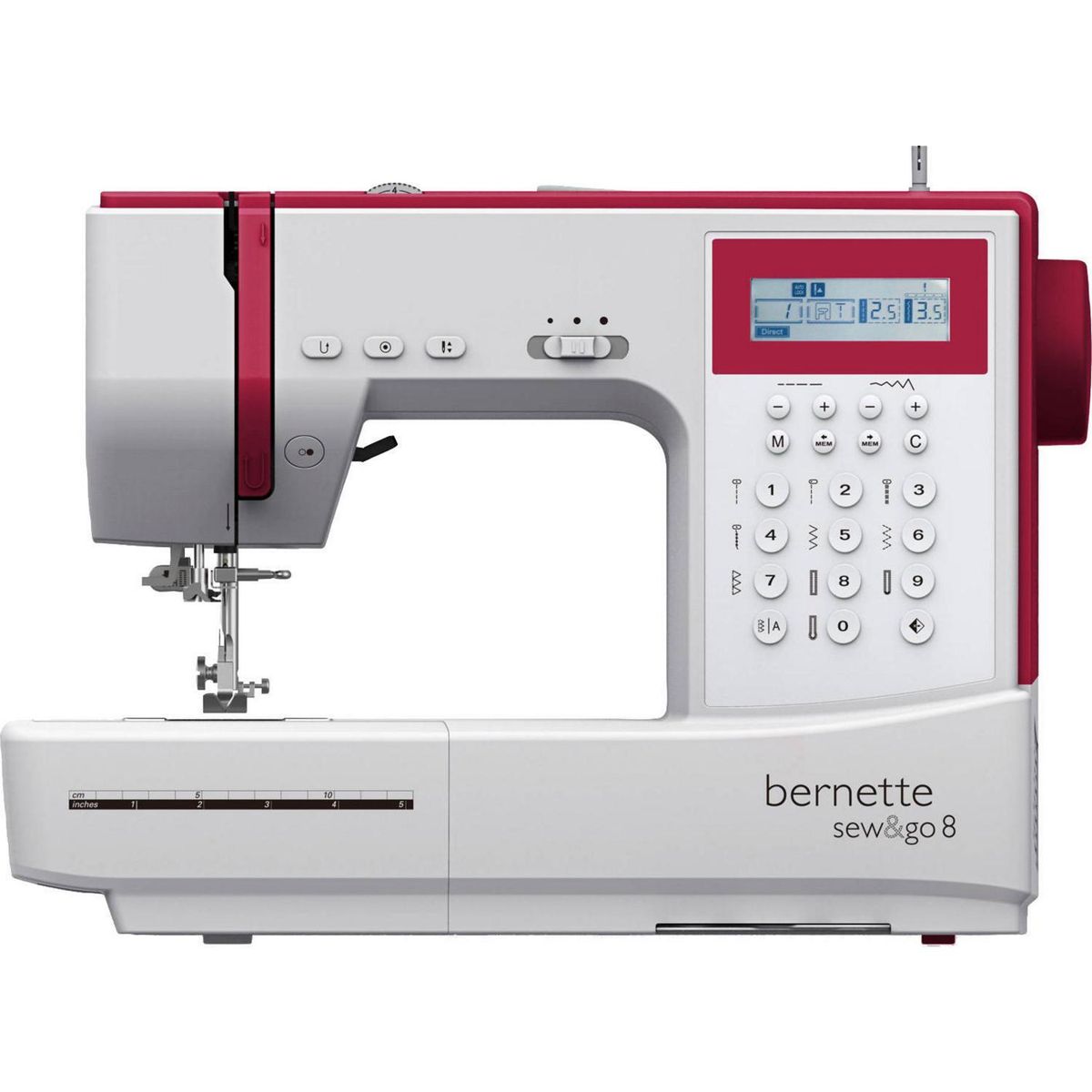 BERNETTE - Máquina de coser eléctrica bernette sew go 8
