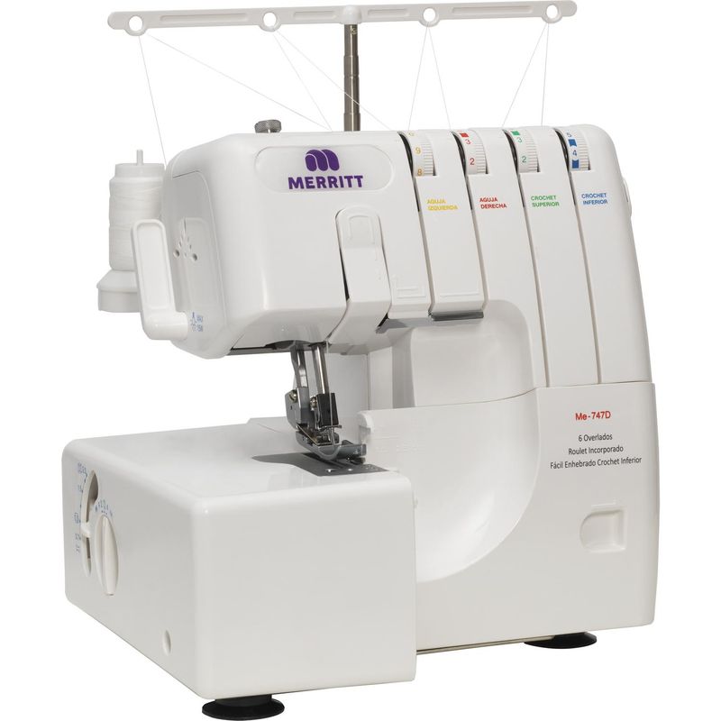 MERRITT - Máquina de coser overlock eléctrica merrit