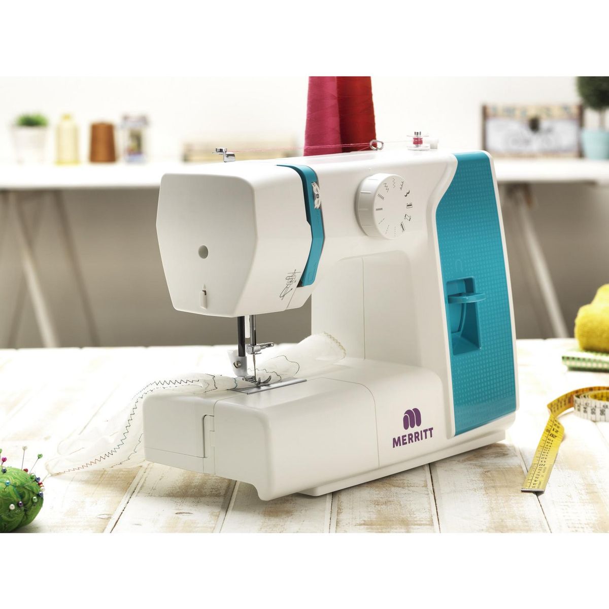 MERRITT - Máquina de coser eléctrica merrit me 9100