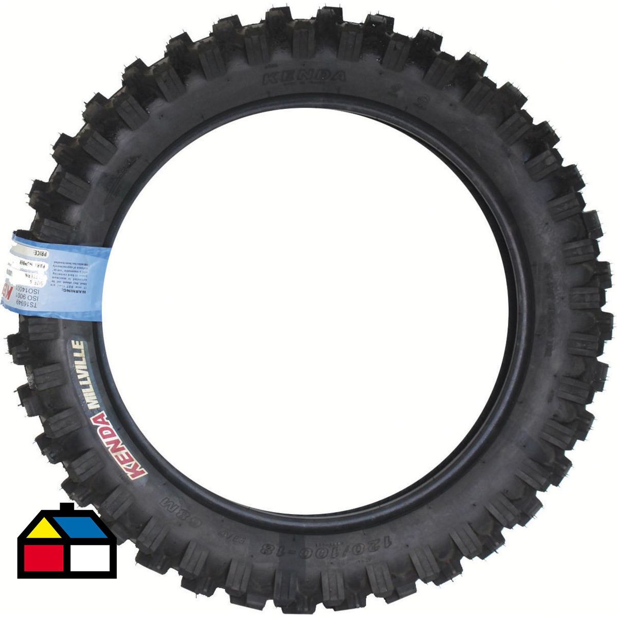 KENDA - Neumático para Moto 120/90 R19 K771