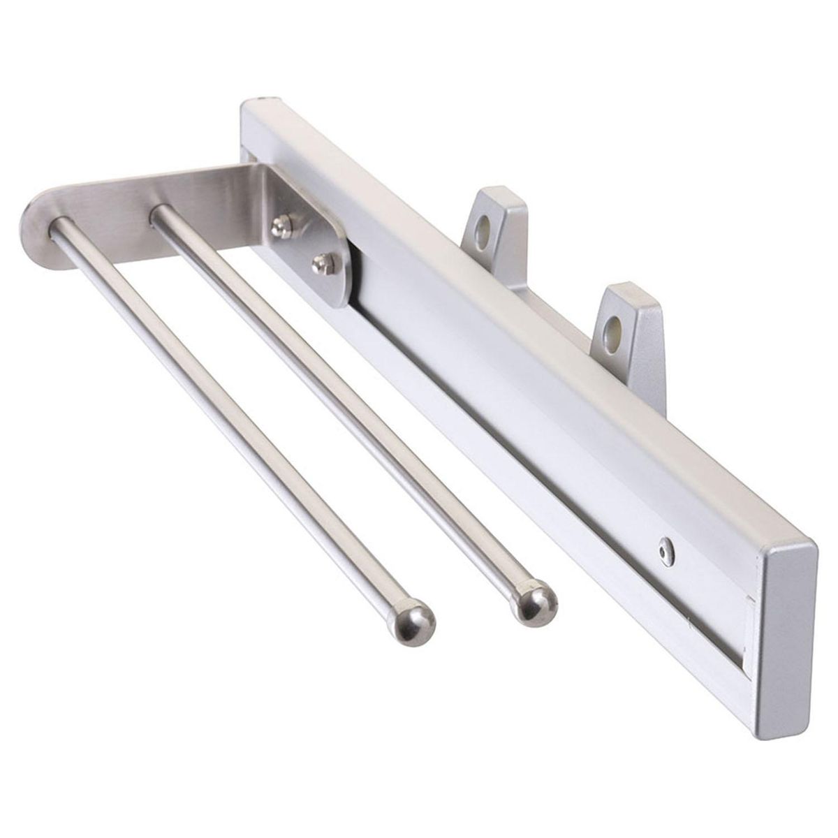 HOMY - Colgador Organizador de Pañuelos Metal Plateado