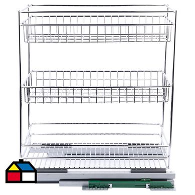 Cesta 3 niveles 44,6x47x22 cm.