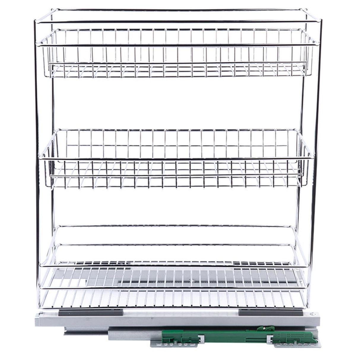 HOMY - Cesta 3 niveles 44,6x47x22 cm