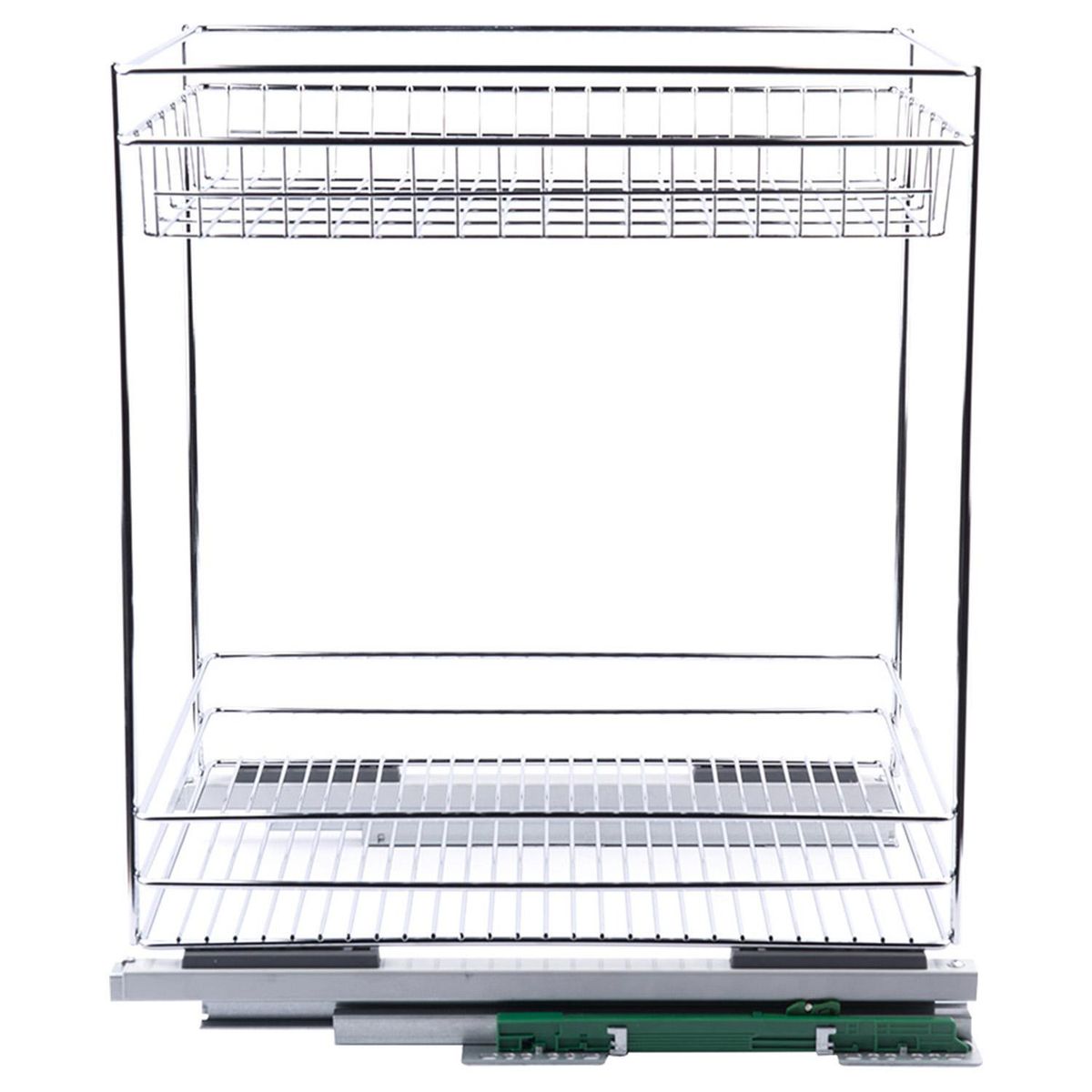 HOMY - Cesta 2 niveles 44x47x32 cm