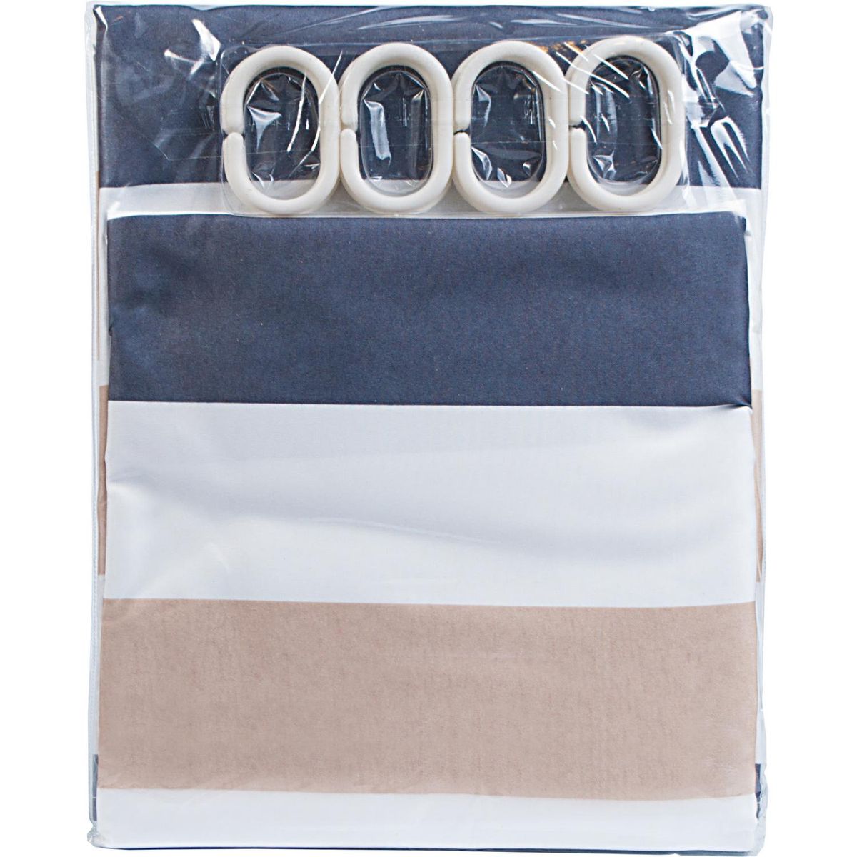 PALERMO - Cortina de baño Lineal poliéster 180x180 cm