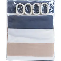 PALERMO - Cortina de baño Lineal poliéster 180x180 cm
