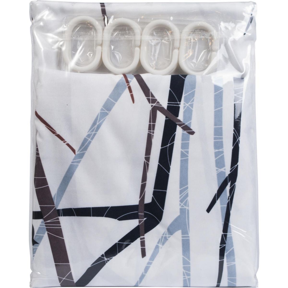 PALERMO - Cortina de baño Bosque poliéster 180x180 cm