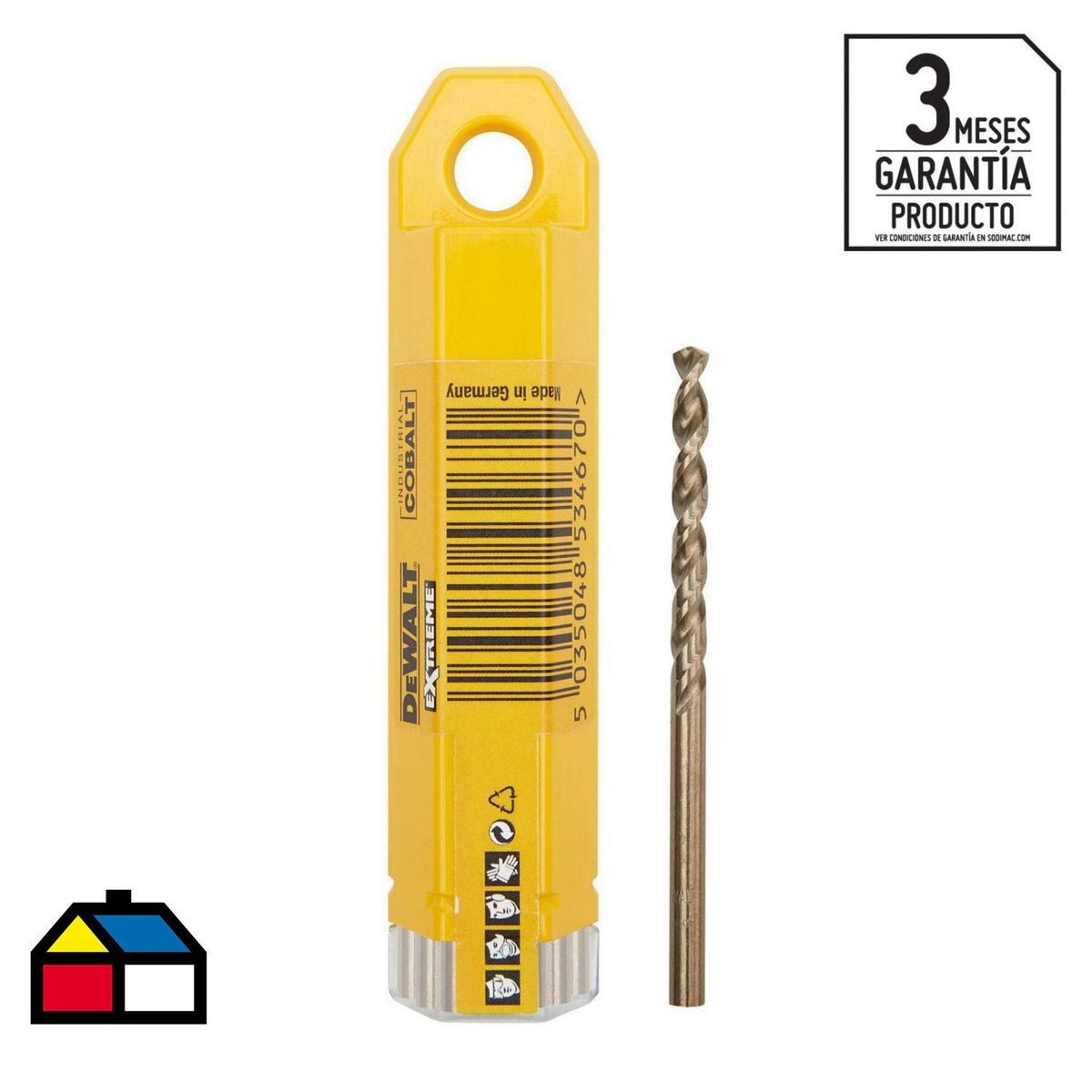 DEWALT - Broca HSS-cobalto 8% 4.0 mm 10 un