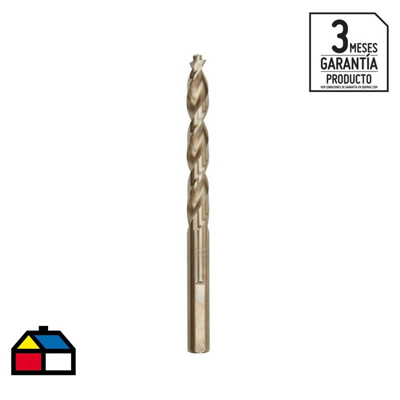 DEWALT - Broca HSS-cobalto 8% 8.5 mm 10 un