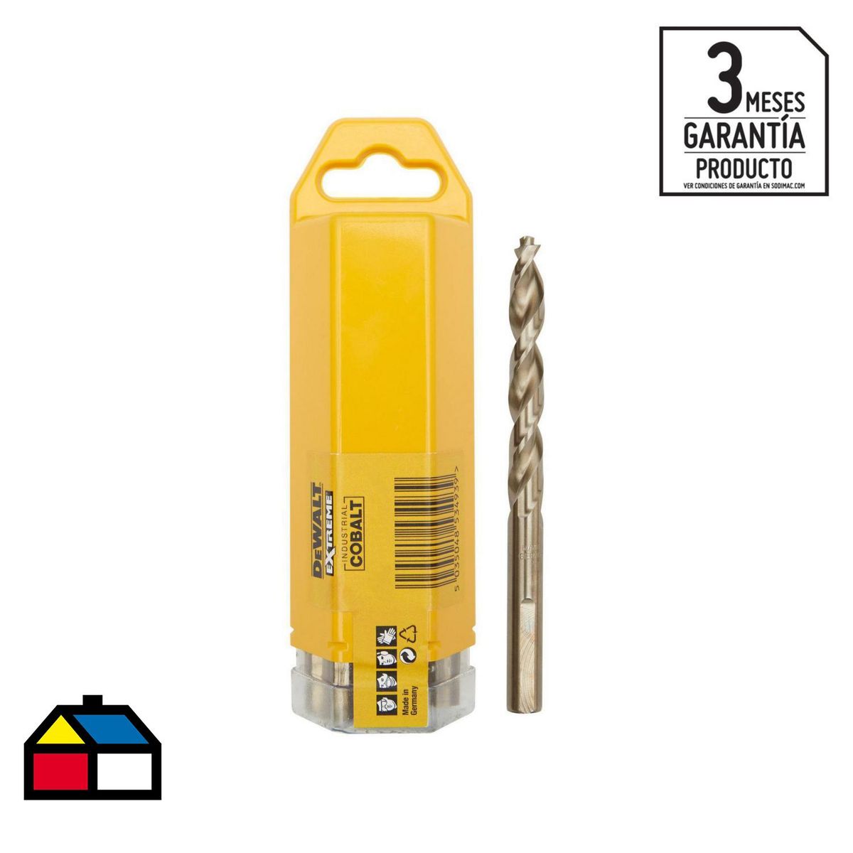DEWALT - Broca HSS-cobalto 8% 7.0 mm 10 un