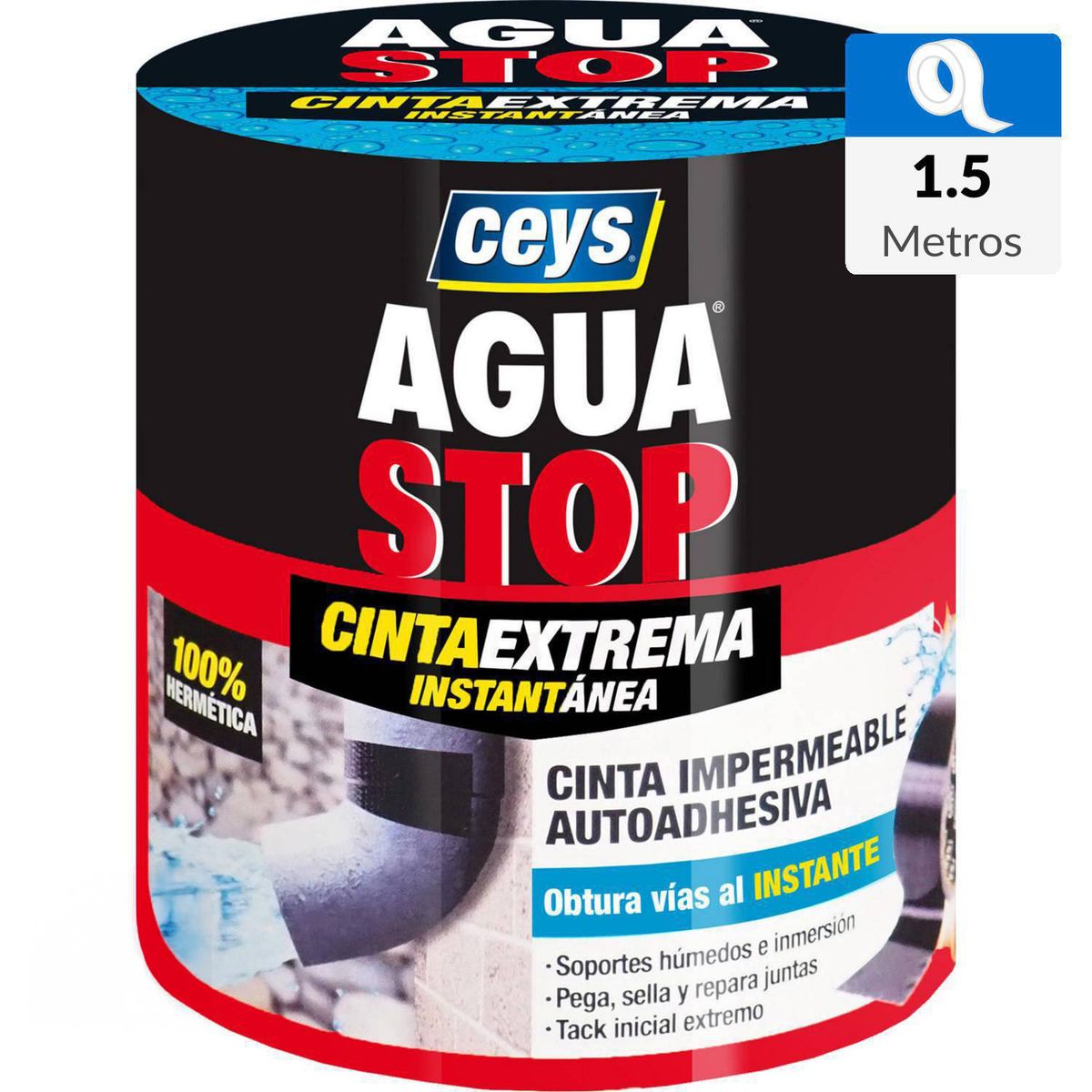 CEYS - Cinta extrema instantanea 10 cm x1,5 mt