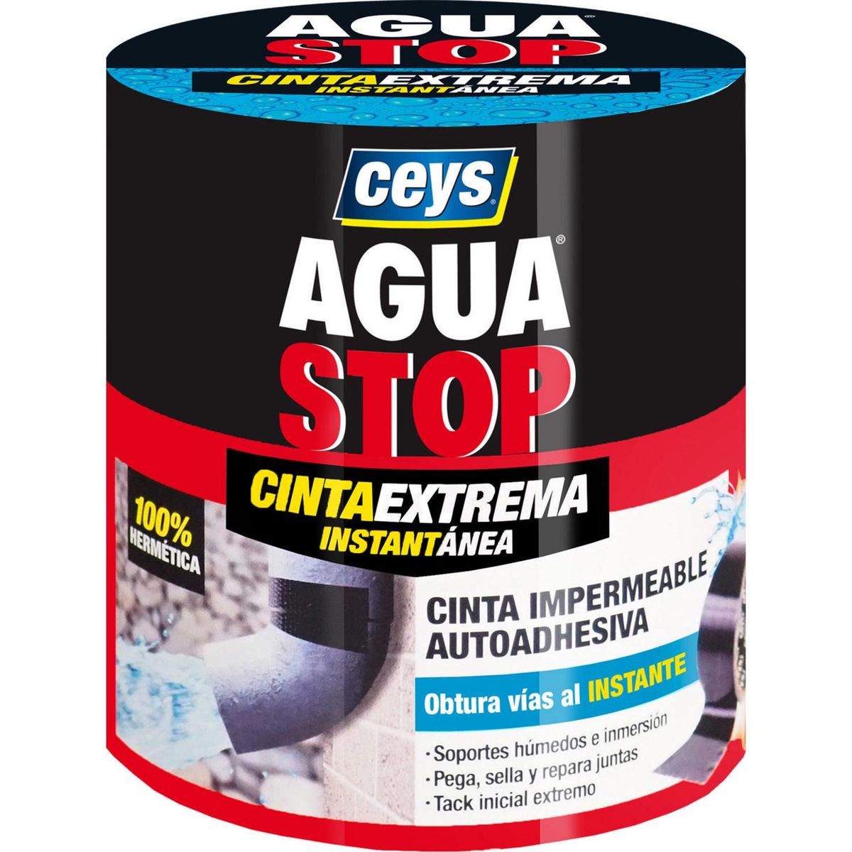 CEYS - Cinta extrema instantanea 10 cm x1,5 mt