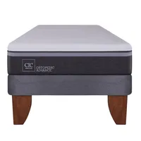 Cama 1.5 plazas Europea Ortopedic Advance Gris