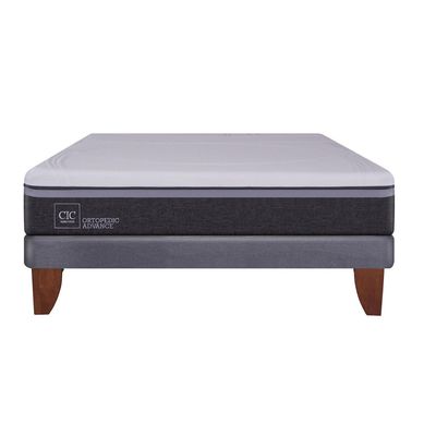 Cama europea Ortopedic Advance 2 plazas base normal