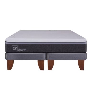 Cama europea Ortopedic Advance 2 plazas base dividida