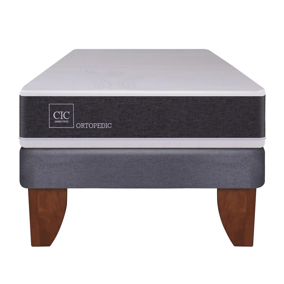 CIC - Cama 1.5 plazas Nido Ortopedic Gris