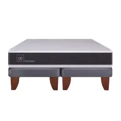 CIC - Cama Europea King Base Dividida Gris