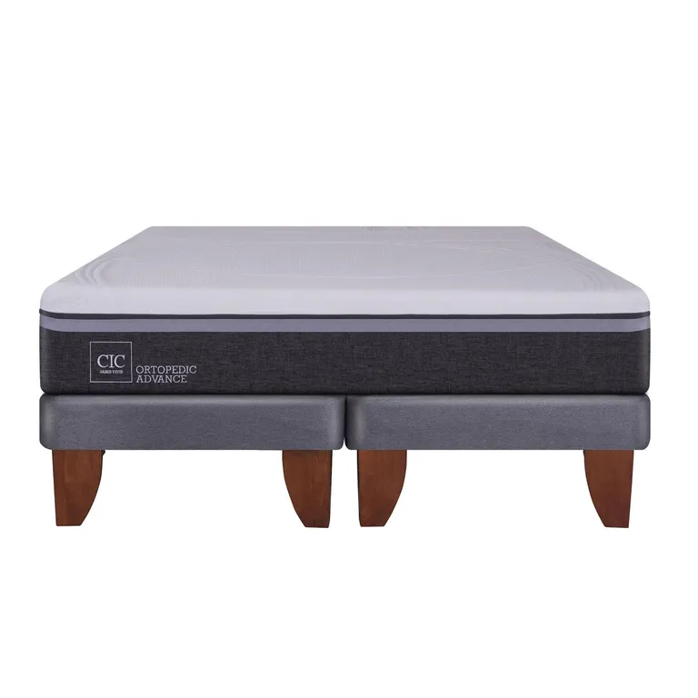 CIC Cama King Europea Ortopedic Advance Gris