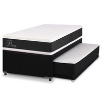 Diván 1.5 plazas Nido Ortopedic Black Negro