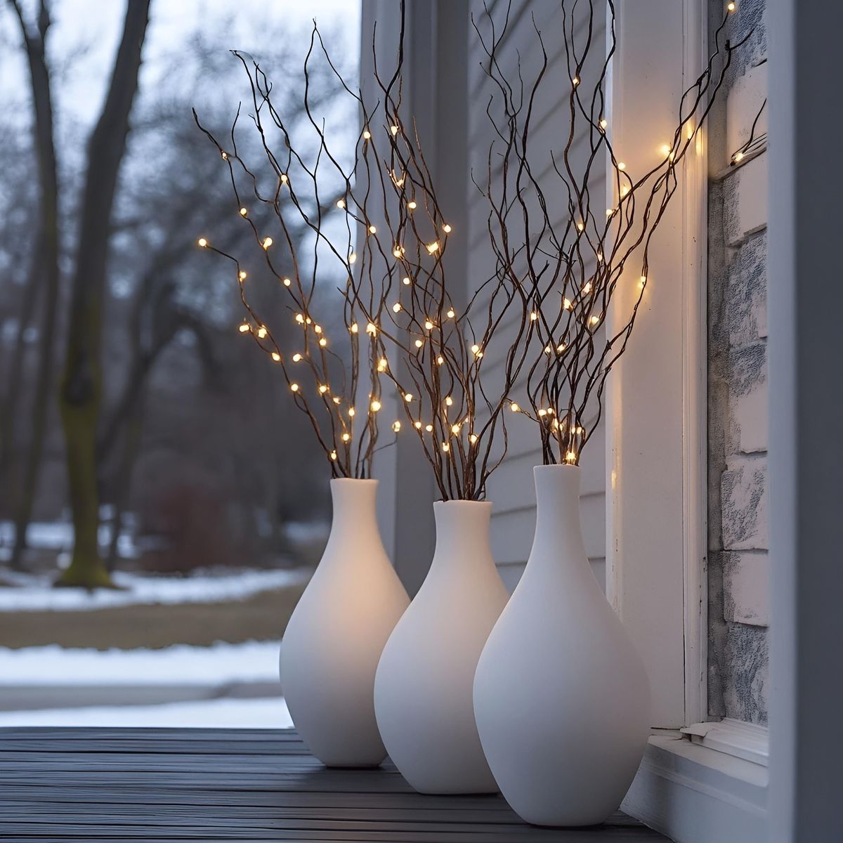 CONCEPT - Decoración 3 ramas con luces led