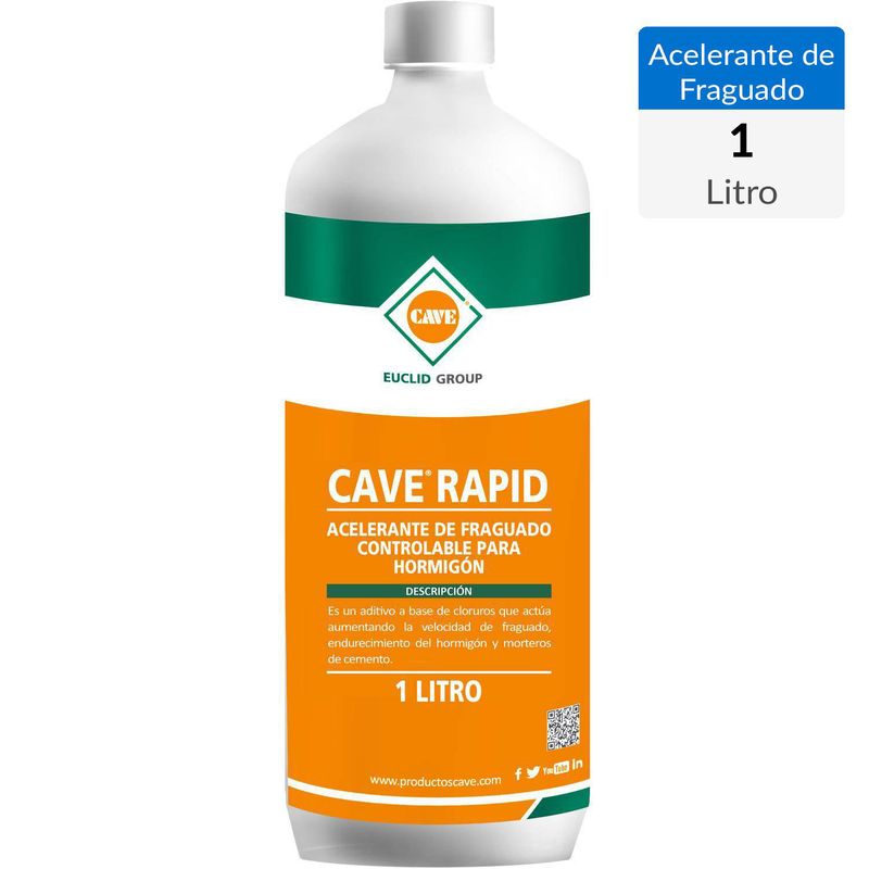 CAVE - Acelerante de fraguado Rapid