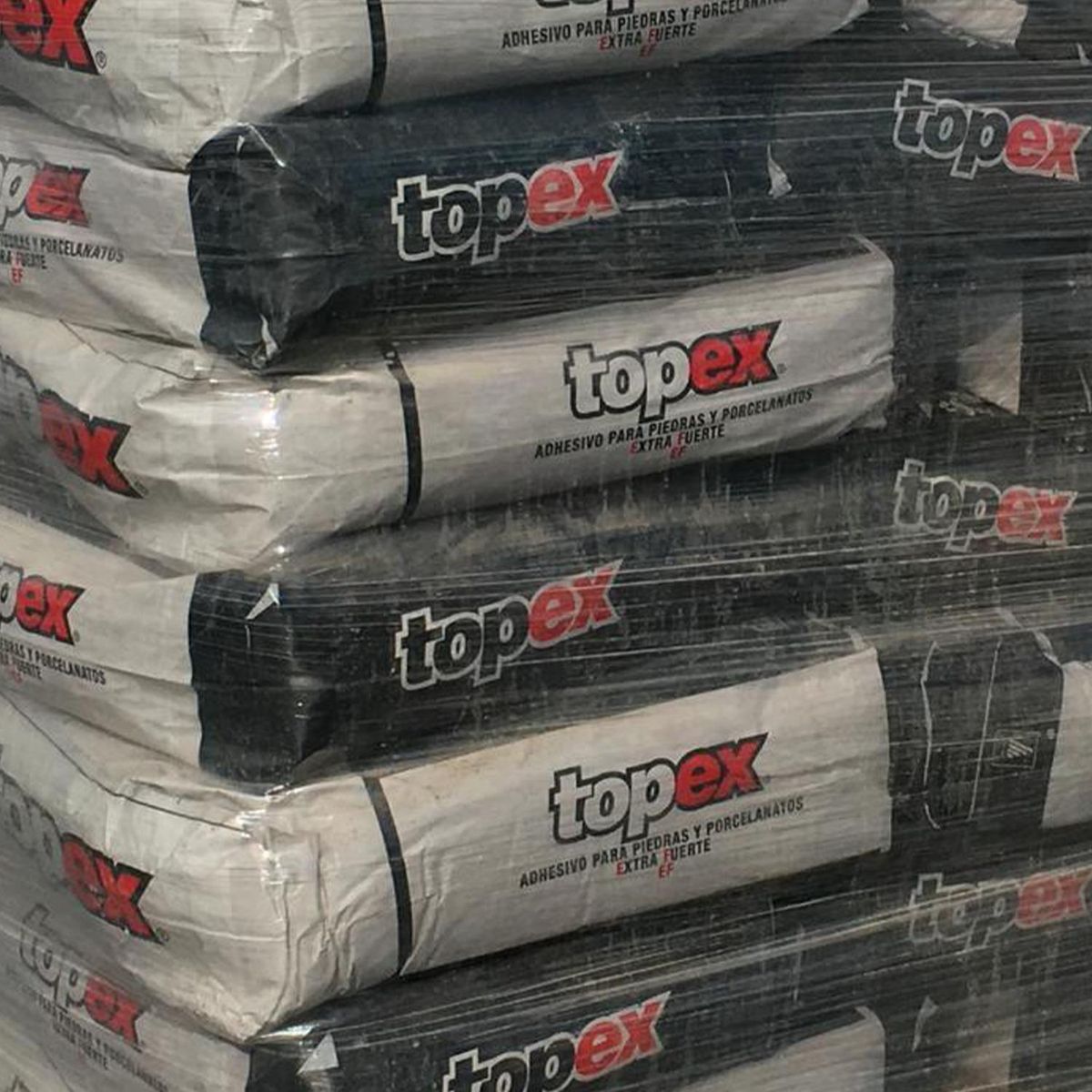 TOPEX - Pallet Adhesivo Porcelanato Piso y muro Superficie Rígido 25 kg