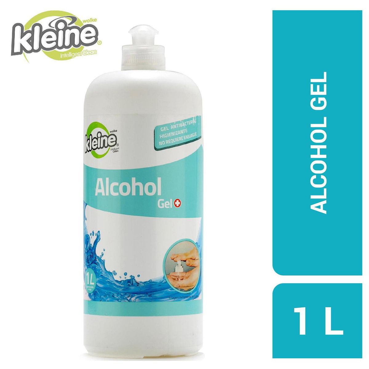 KLEINE WOLKE - Alcohol Antibacterial Kleine Wolke 1 Litro para Manos