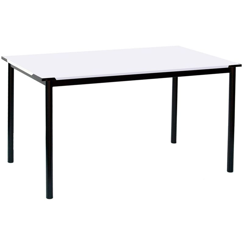 AGM - Mesa para casino 150x76 cm blanca