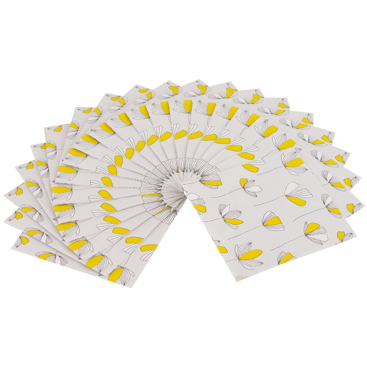 VIVA - Servilletas de Viva 17 cm Hoja Sencilla Interfoliada 20 Unidades