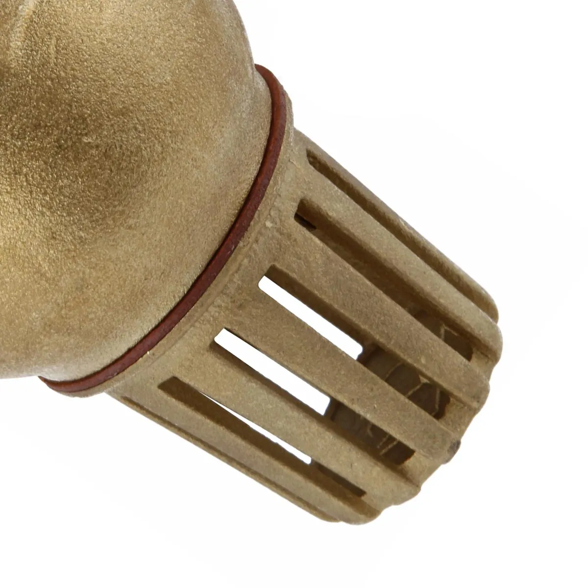 STRETTO - Válvula pie con filtro 1" HI bronce