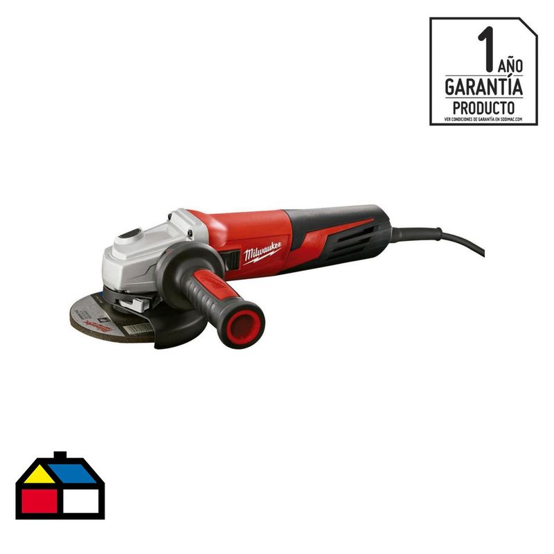 MILWAUKEE - Esmeril angular eléctrico 5" 1550W