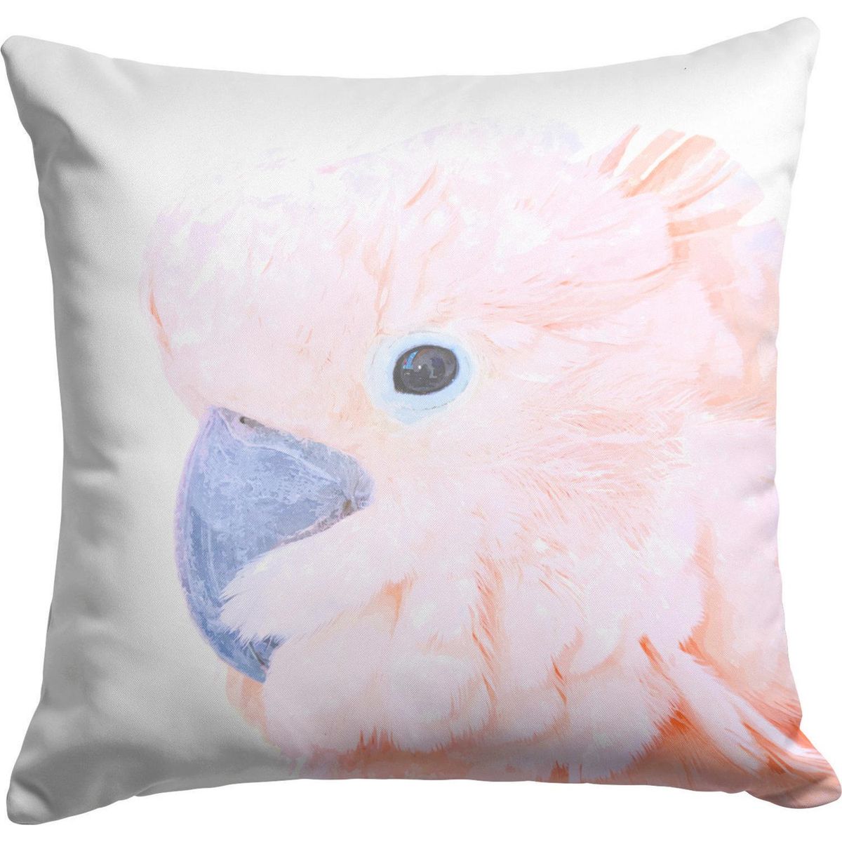 IMPRESIONARTE - Funda de Cojín Cacatúa Rosa de Italia