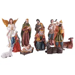 DEAR SANTA - Pesebre 11 piezas 60 cm tradicional
