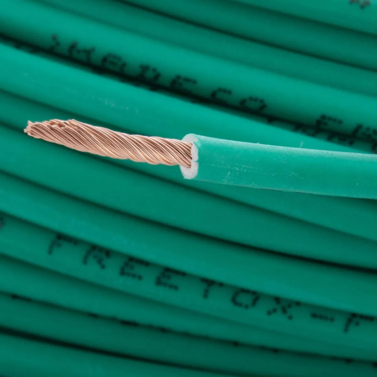 MADECO - Cable Libre de Halógenos H07Z1-K 1x2,5 mm2 Verde 25 metro(s) 