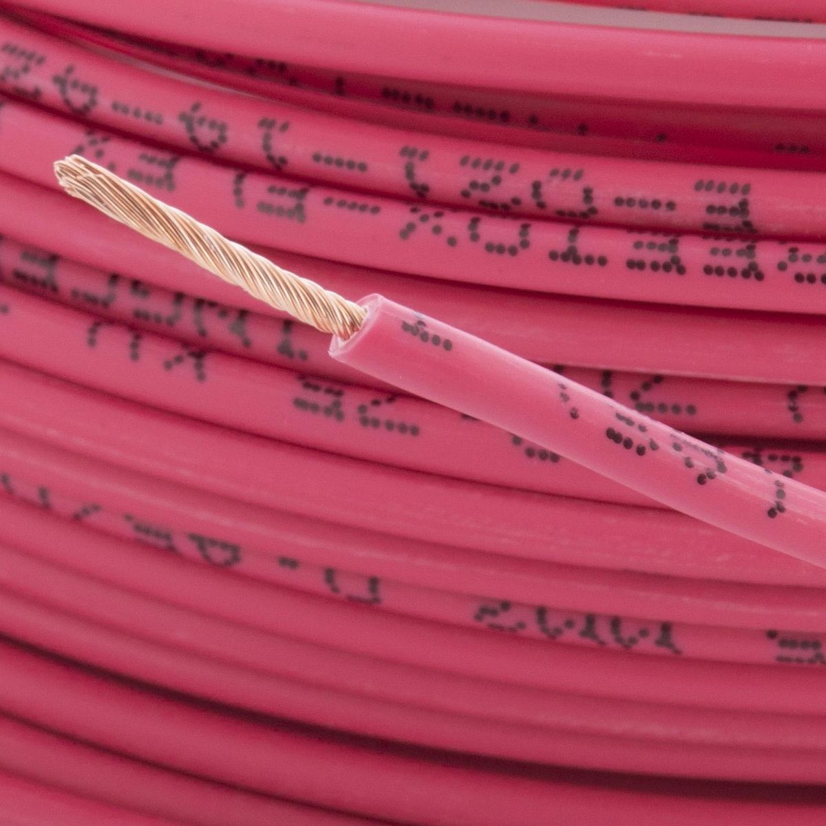 MADECO - Cable Libre de Halógenos H07Z1-K 1x1,5 mm2 Rojo 25 metro(s) 