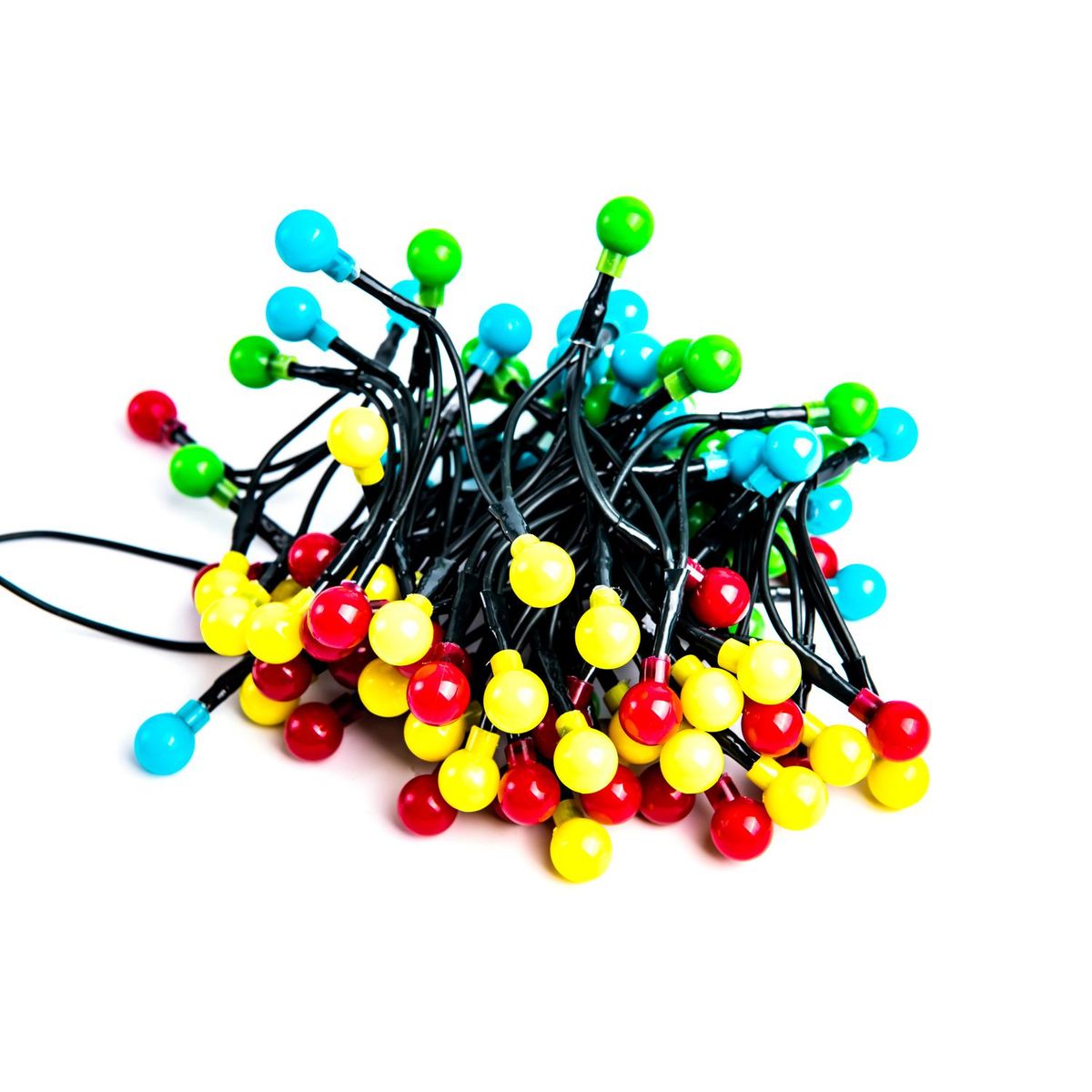100 luces led con globo multicolor, marca DEAR SANTA - Foto Principal