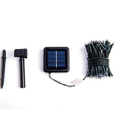 150 luces solar led multicolor