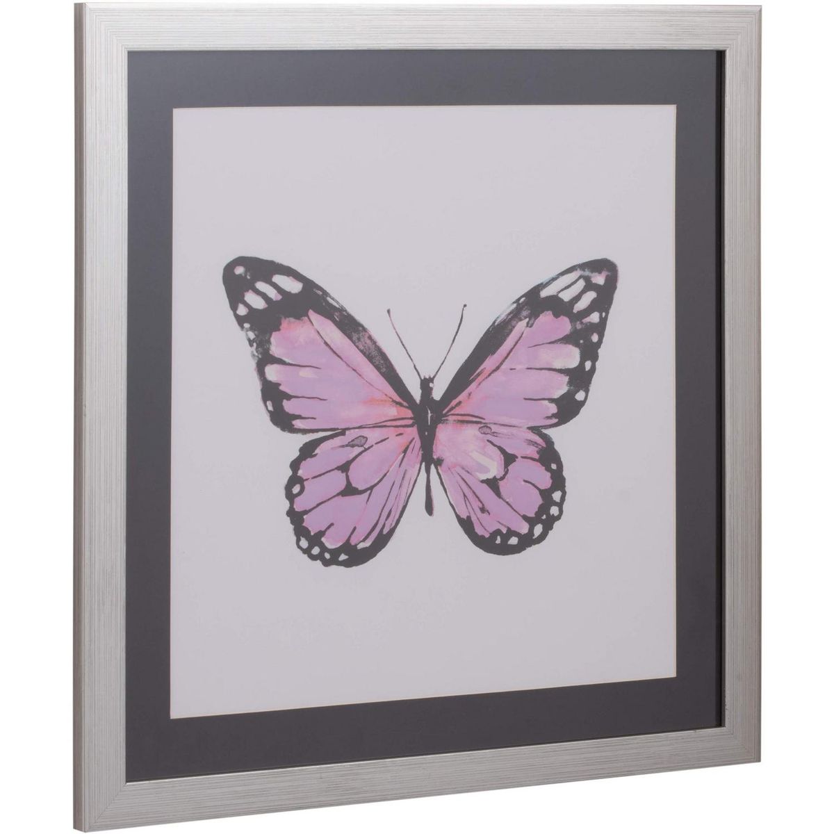 RONDA - Cuadro Mariposa Rosada 50x50 cm