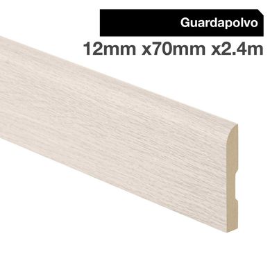Pack 4 unidades Guardapolvo MDF Kobe Avorio 70 mm 1.2x2.4 m