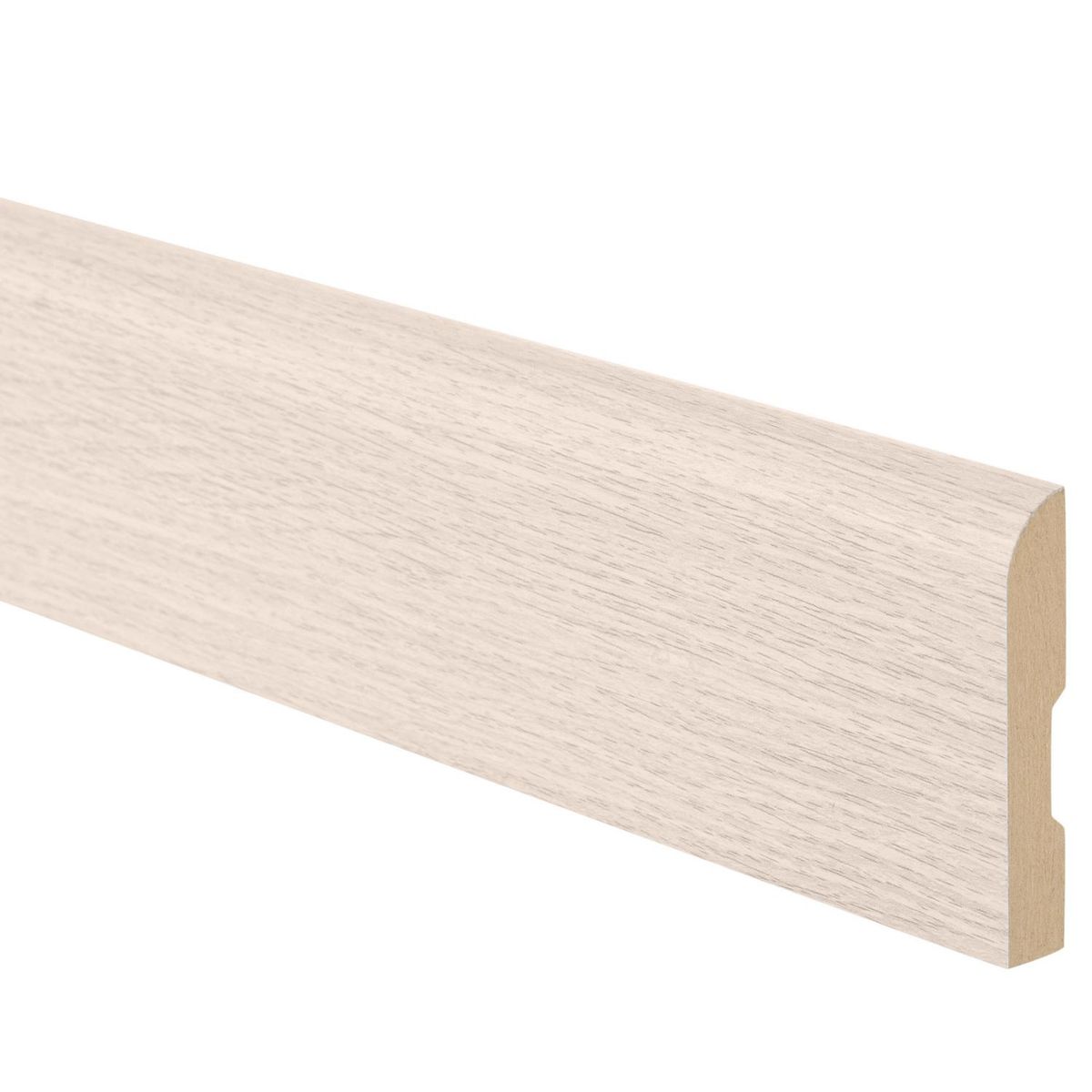 MAFORSA - Pack 4 unidades Guardapolvo MDF Kobe Avorio 70 mm 1.2x240 cm